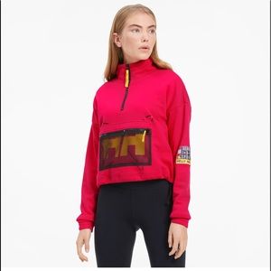 Puma/Helly Hansen crop sweatshirt